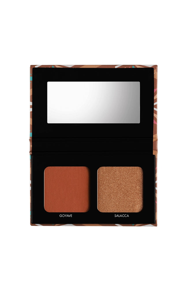 Palette duo blush & highlighter