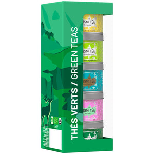 Coffret thés verts bio - Les Thés verts - 5 x 20 g