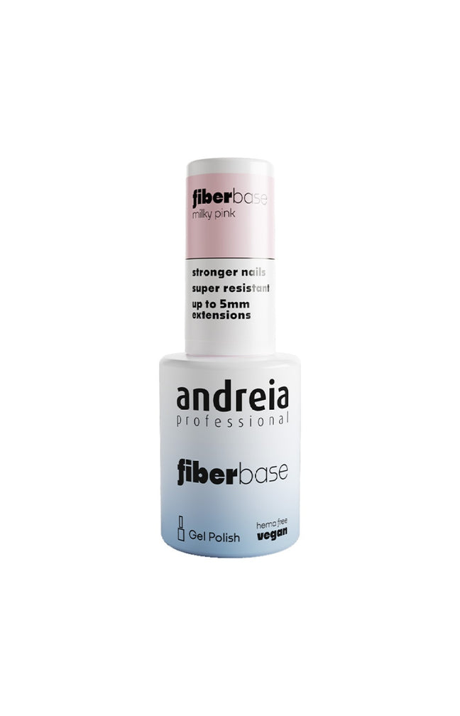Base professionnelle Milky Pink - Fiber Base - 10,5 ml