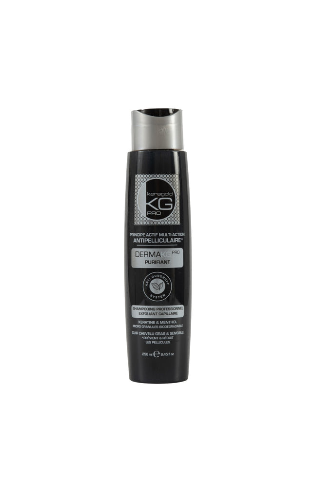 Shampoing anti-pelliculaire purifiant - Kératine & menthol - Cuis chevelus gras & sensibles