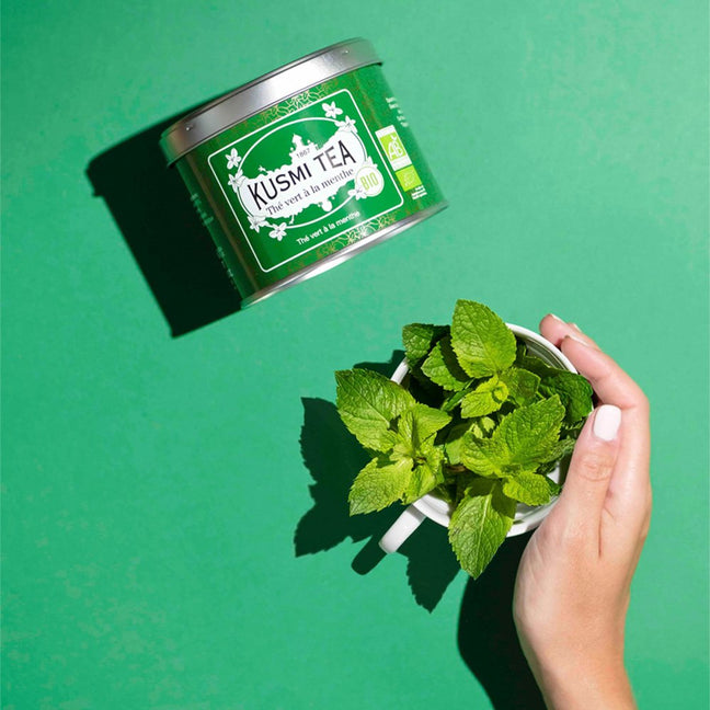 Thé vert bio - Menthe - 100 g