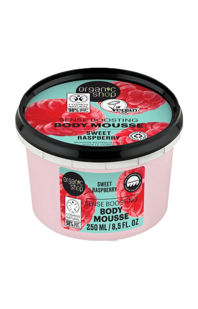 Crème mousse revitalisante - Framboise - Corps - 250 ml