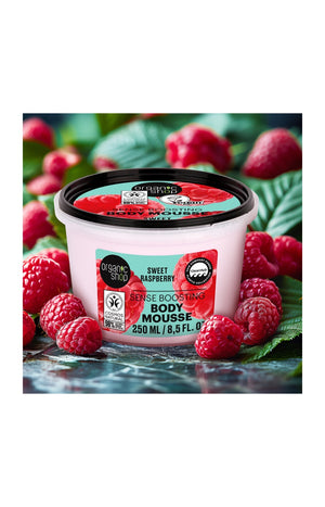 Crème mousse revitalisante - Framboise - Corps - 250 ml