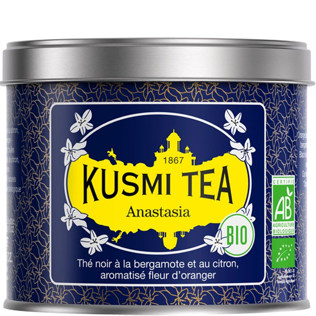 Thé noir bio - Earl Grey  - Anastasia - 100 g