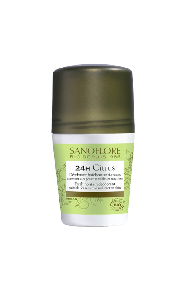 Déodorant roll-on bio 24h - Citrus - 50 ml