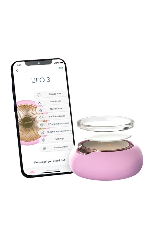 UFO™ 3- Appareil masques & luminothérapie intelligents - Visage - Pearl Pink