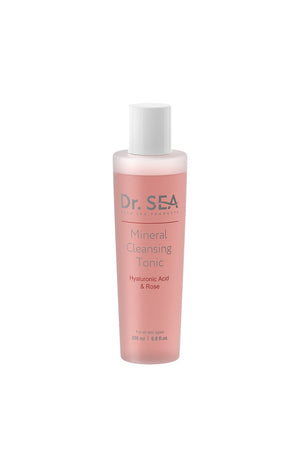 Nettoyant tonique minéral - Acide hyaluronique & rose - Visage - 200 ml