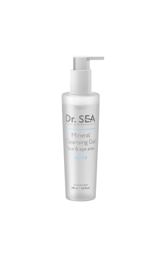 Gel nettoyant minéral - Vitamine E - Visage & yeux - 200 ml