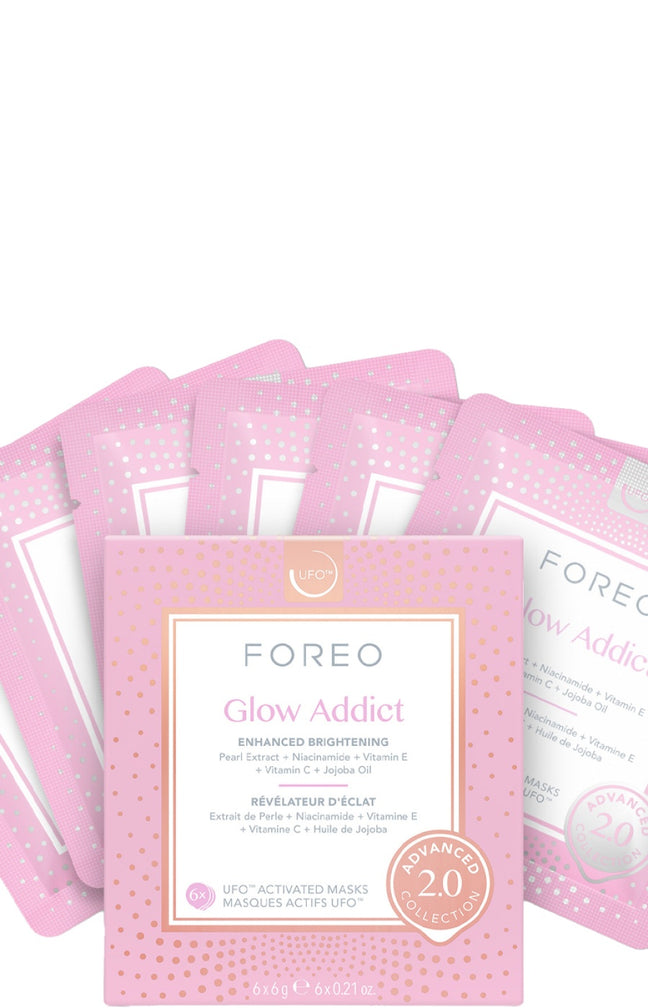 Masques éclat UFO™- Glow Addict - 6 unités