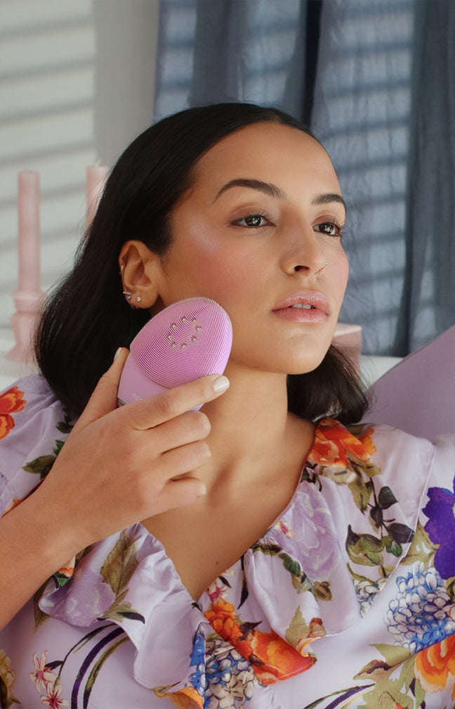 LUNA™ 3 Plus - Appareil T-Sonic nettoyant & chauffant - Visage - Rose