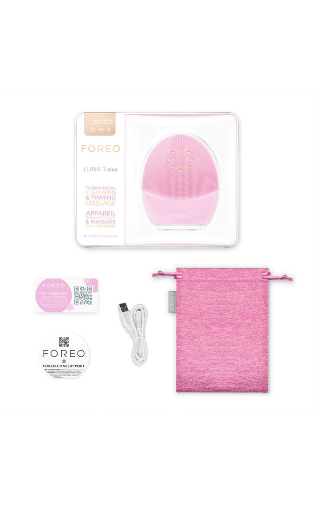LUNA™ 3 Plus - Appareil T-Sonic nettoyant & chauffant - Visage - Rose