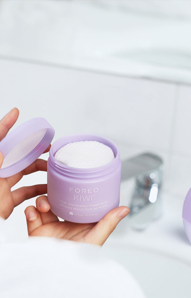 Disques toniques anti-pores - KIWI™ - Visage - 60 unités