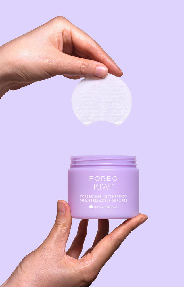 Disques toniques anti-pores - KIWI™ - Visage - 60 unités