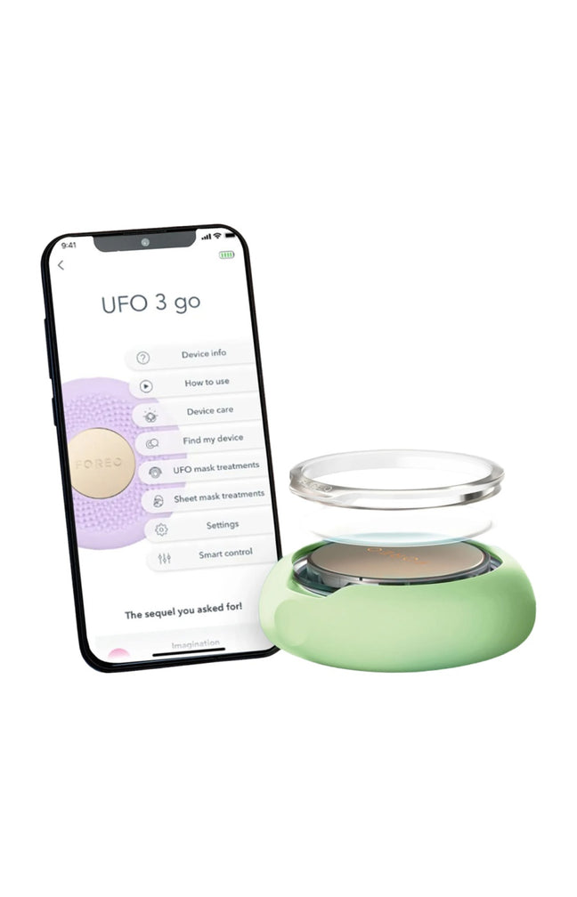 UFO™ 3 go - Appareil masques intelligents - Peaux sèches - Pistachio