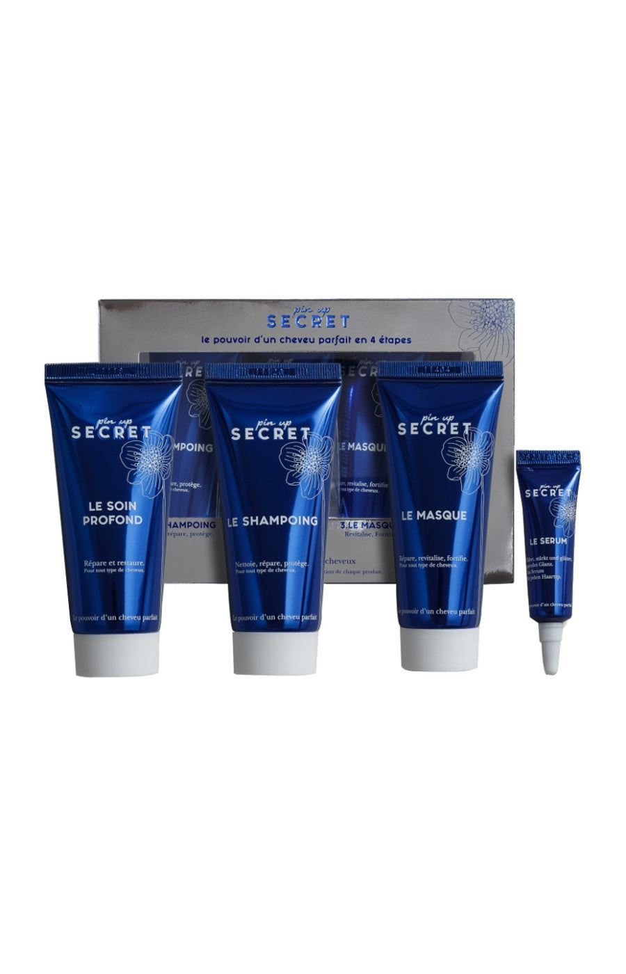 Coffret réparateur & fortifiant - Cheveux abîmés - Format voyage - 5 produits