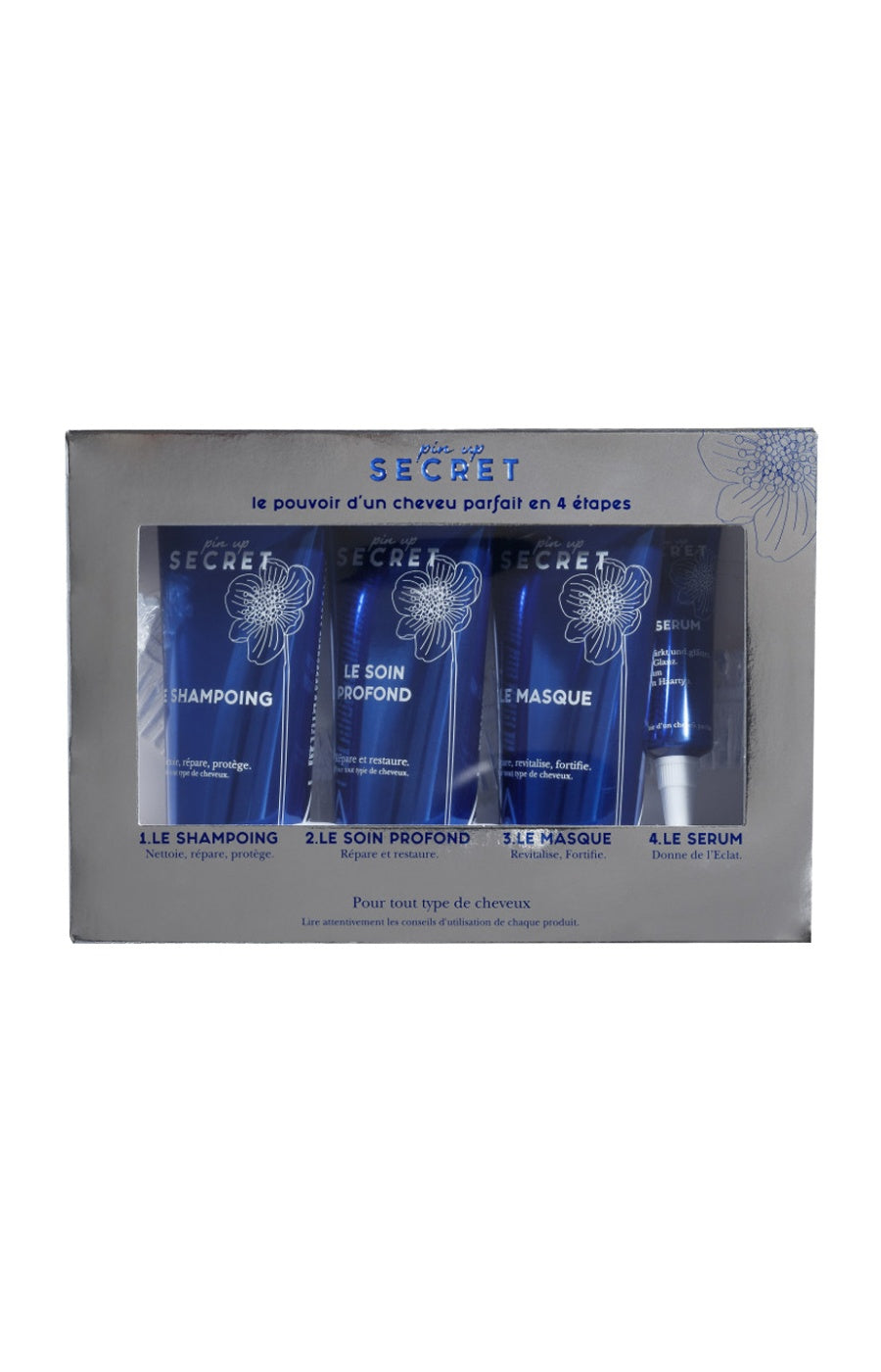 Coffret réparateur & fortifiant - Cheveux abîmés - Format voyage - 5 produits