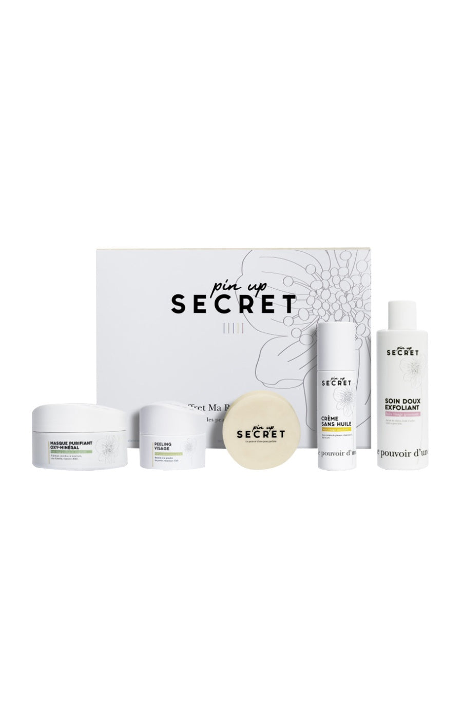 Coffret soins - Ma routine beauté - Peaux déshydratées - 5 produits