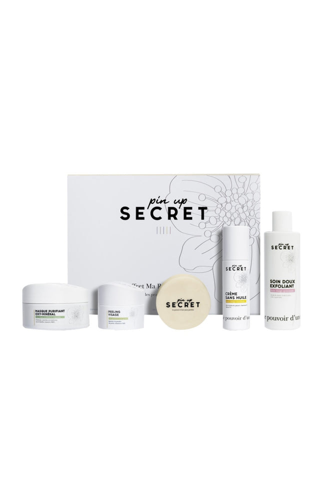 Coffret soins - Ma routine beauté - Peaux déshydratées - 5 produits