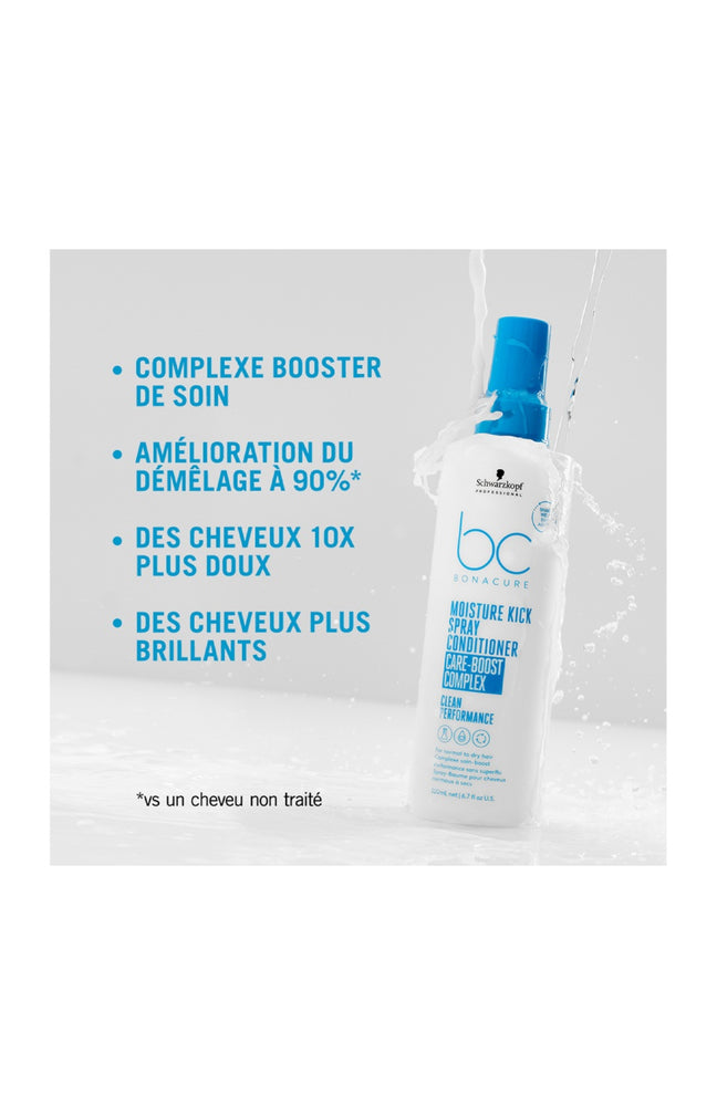 Spray-baume hydratant - Clean Moisture Kick - Cheveux secs ou texturés - 200 ml