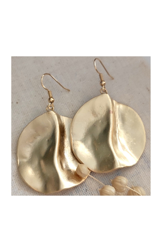 Boucles d'oreilles - Laiton plaqué or