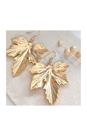 Boucles d'oreilles - Laiton plaqué or