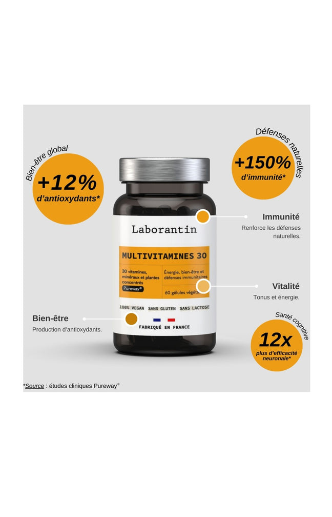Compléments alimentaires - Multivitamines 30 - 1 mois