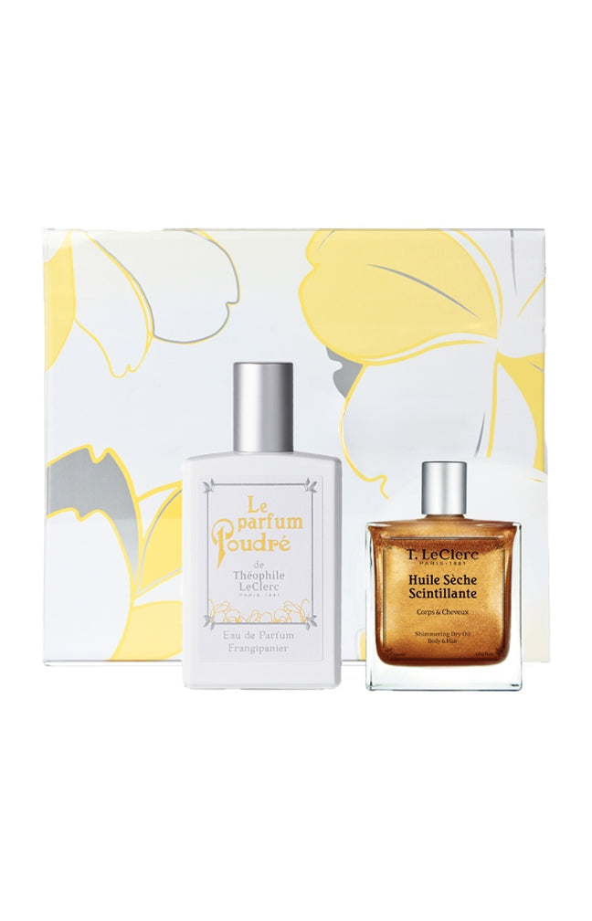 Coffret Frangipanier Eau de parfum & huile scintillante - Floral - 50 ml