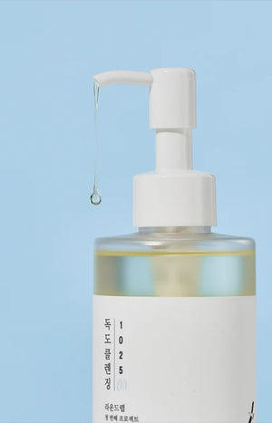 Round Lab - Huile nettoyante - Peaux sensibles - 200 ml