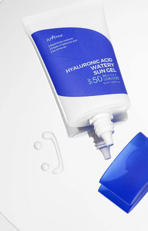 Isntree - Gel solaire SPF 50 - Acide hyaluronique & Niacinamide - Visage - 2 x 50 ml
