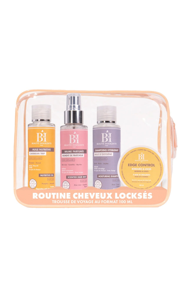 Trousse de voyage - Cheveux locksés - 4 x 100 ml