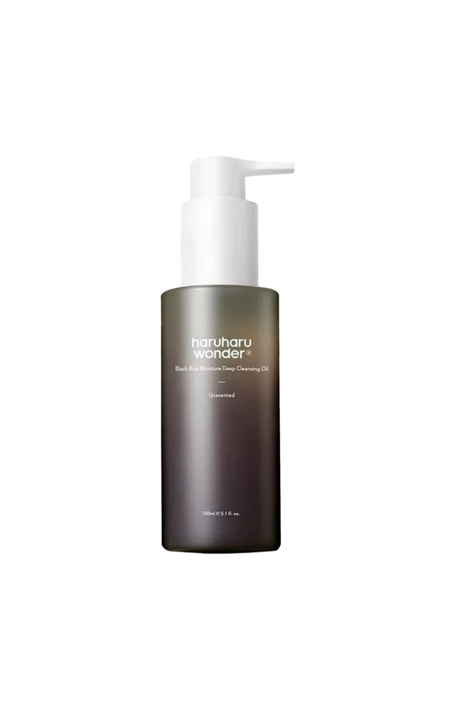 Haryharu Wonder - Huile nettoyante - Riz noir - Visage - 150 ml