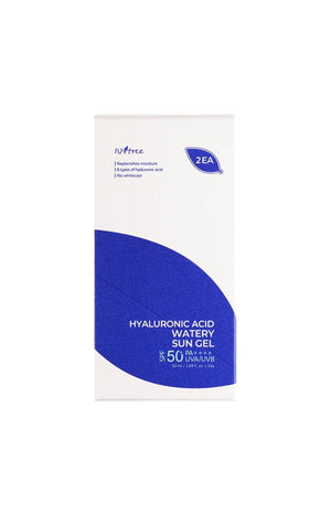 Isntree - Gel solaire SPF 50 - Acide hyaluronique & Niacinamide - Visage - 2 x 50 ml