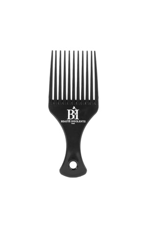 Peigne afro - Cheveux bouclés, frisés & crépus - Noir