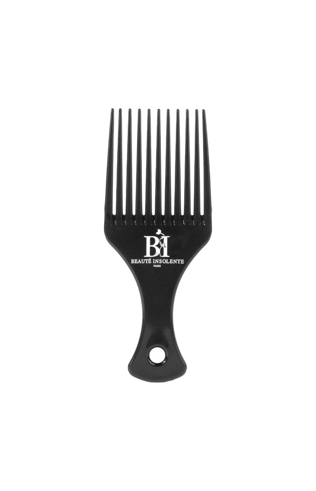 Peigne afro - Cheveux bouclés, frisés & crépus - Noir