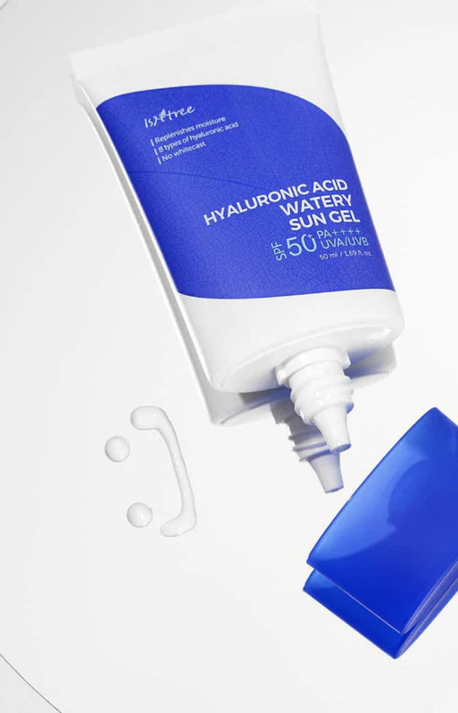 Isntree - Gel crème solaire SPF50+ - Acide hyaluronique - Visage - 50 ml
