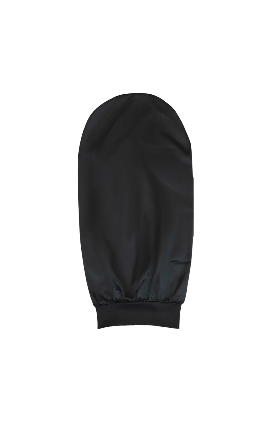 Bonnet de nuit en satin - Noir