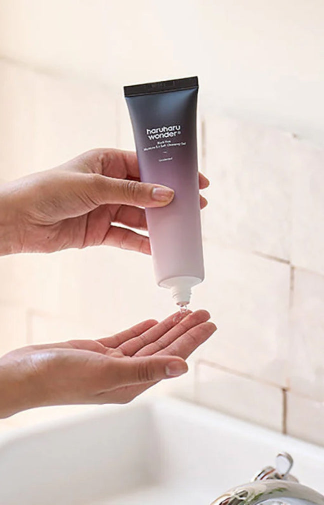 Haryharu Wonder - Gel nettoyant - Riz noir - Visage - 100 ml