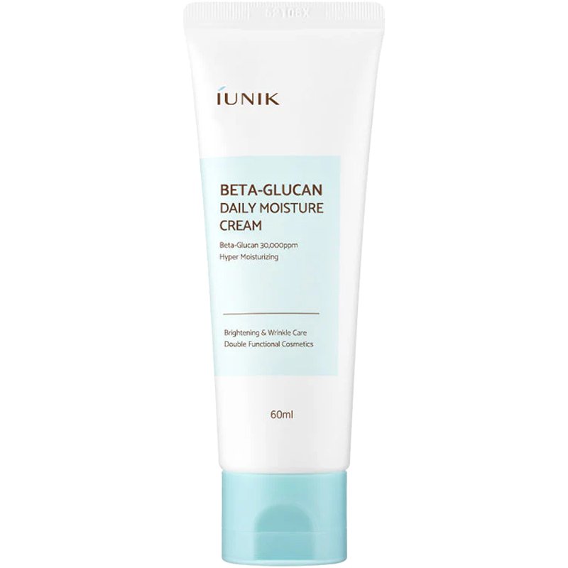 Iunik - Crème hydratante - Bêta-glucane - Visage - 60 ml