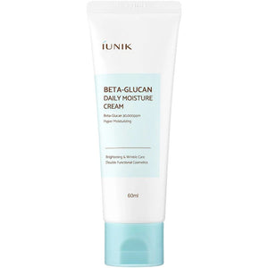 Iunik - Crème hydratante - Bêta-glucane - Visage - 60 ml