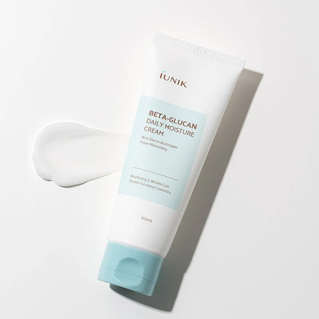 Iunik - Crème hydratante - Bêta-glucane - Visage - 60 ml