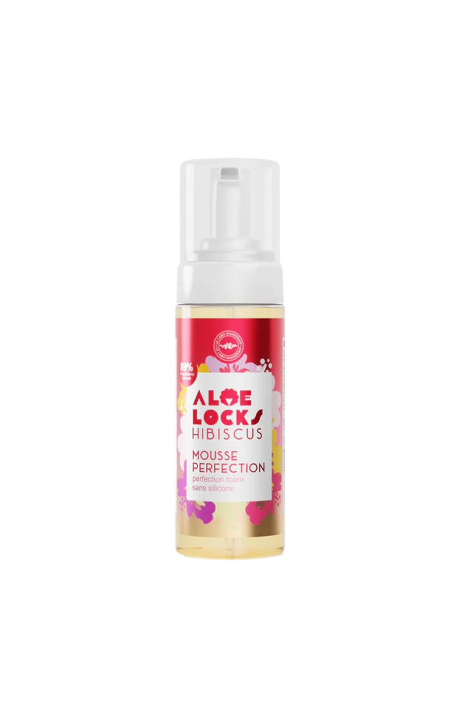 Mousse coiffante - Aloe Locks Hibiscus - Ricin, kératine & hibiscus - Cheveux texturés - 165 ml