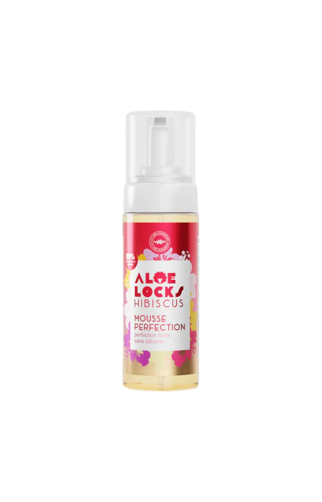 Mousse coiffante - Aloe Locks Hibiscus - Ricin, kératine & hibiscus - Cheveux texturés - 165 ml