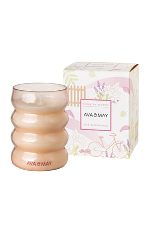 Bougie parfumée - Rêverie florale - Gardénia & vanille - 250 g