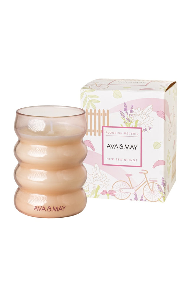 Bougie parfumée - Rêverie florale - Gardénia & vanille - 250 g