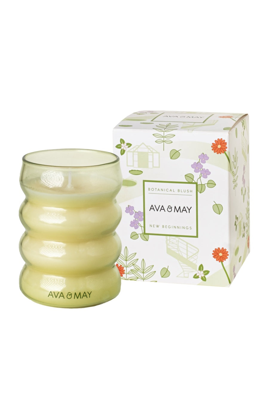 Bougie parfumée - Botanical Blush - Patchouli & thé vert - 250 g