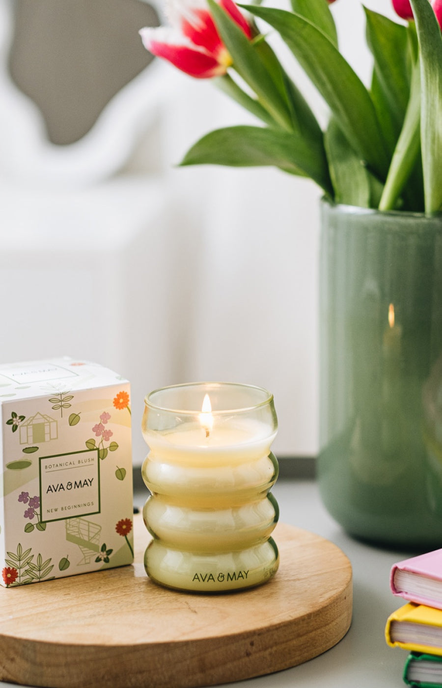 Bougie parfumée - Botanical Blush - Patchouli & thé vert - 250 g