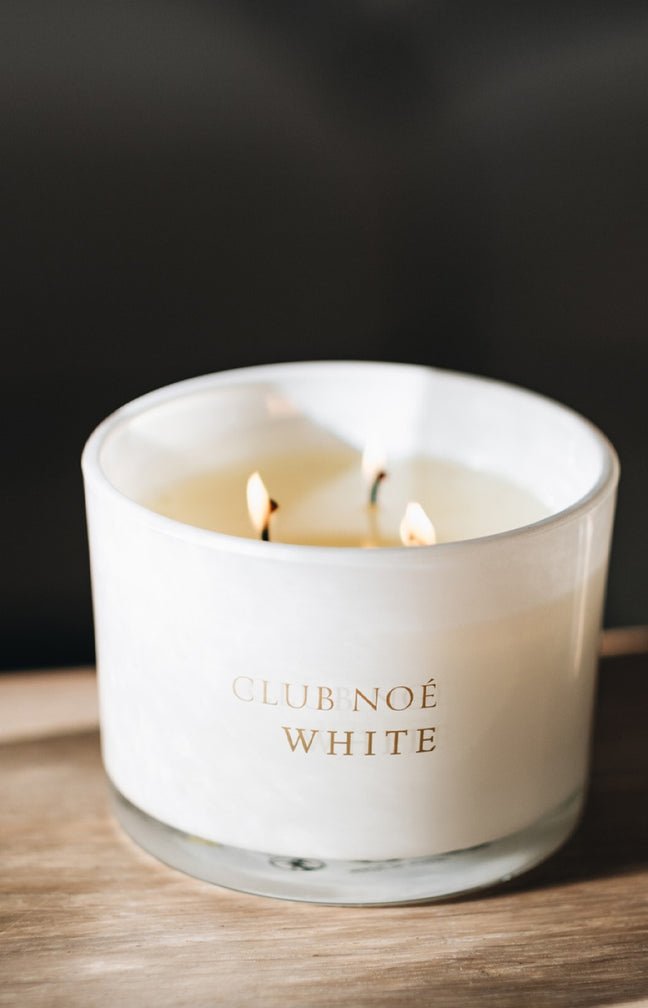 Bougie parfumée - White - Iris & musc blanc - 350 g