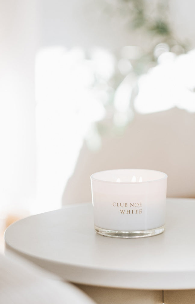 Bougie parfumée - White - Iris & musc blanc - 350 g