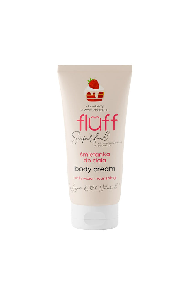 Crème hydratante - Fraise & chocolat blanc - Corps - 150 ml