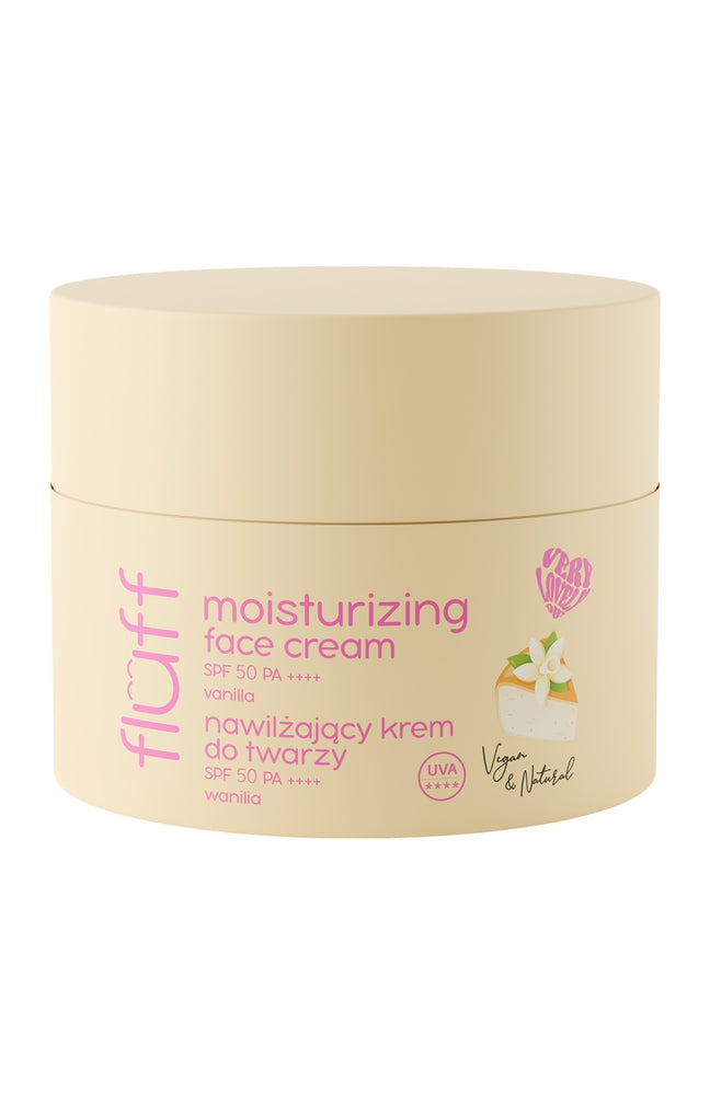 Crème hydratante SPF 50 - Vanille - Visage - 50 ml